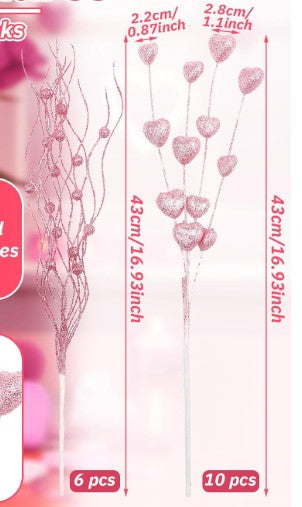 Valentine Glitter Pick
