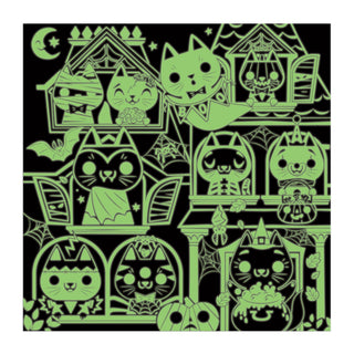 Haunted House Cats 300 Piece Glow in the Dark Puzzle