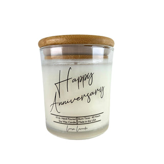 Happy Anniversary Gift Candles- Soy Wax Candle Gifts: Wild Flowers