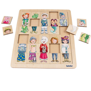 Match & Mix-Fantasy Kids Puzzle by Beleduc