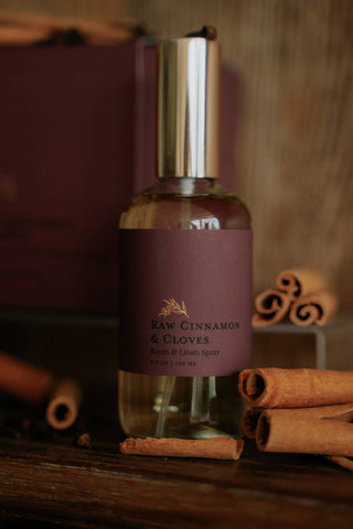 Raw Cinnamon & Cloves I Room & Linen Spray