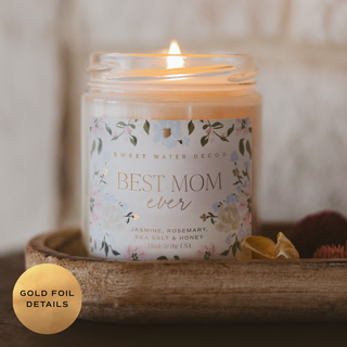 Best Mom Ever 9 oz Soy Candle - Mother's Day Gifts