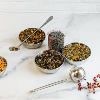 Feel Well Flower Tea - Loose Leaf Tea in Glass Jar - 1.25oz
