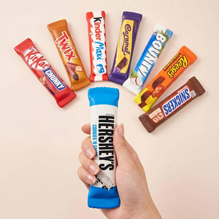 12PCS - Assorted Candy Bar Squeeze Squishy Stress Relief Toy
