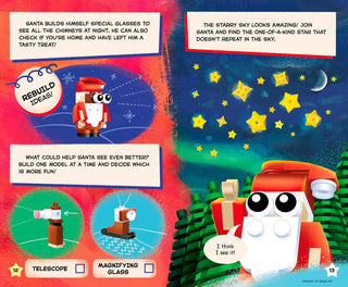LEGO Christmas Build and Play Box by AMEET Publishing: Kit - Paperback; 48 pages / English