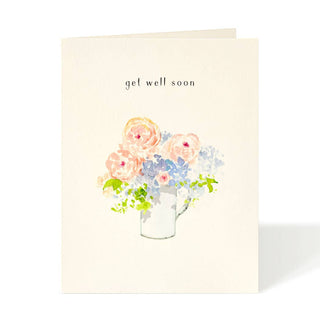 Pastel Arrangement - Get Well Card