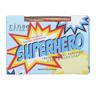 Soap - Superhero | Natural Bar Soap | Kid's Soap | Kid’s Valentine’s Day Gift