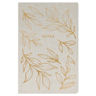 Gold Leaves Notes Journal - Stationery & Gifts