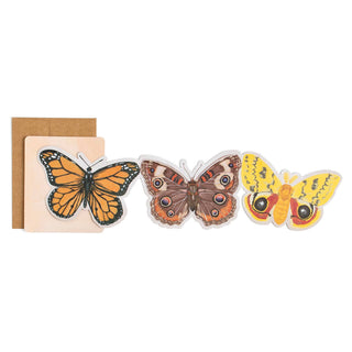 Flutter Friends Butterflies Accordion Greeting Card