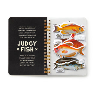 Judgy Fish Sticker Book Brass Monkey