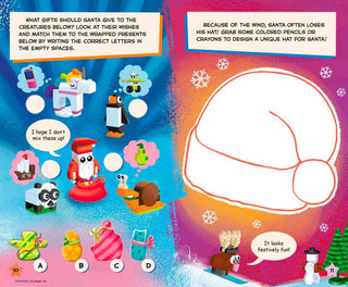 LEGO Christmas Build and Play Box by AMEET Publishing: Kit - Paperback; 48 pages / English