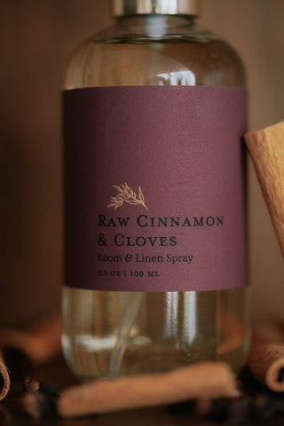 Raw Cinnamon & Cloves I Room & Linen Spray