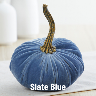 Pumpkin Small Velvet Fall Decor Gift for New Apartment Best: Fall Floral