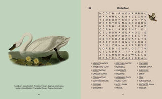 Audubon's Birds Wordsearch by Eric Saunders: Paperback; 128 pages / English