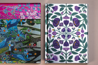 Purple Flowers (Foiled Journal) by: Notebook / blank book; 176 pages / English