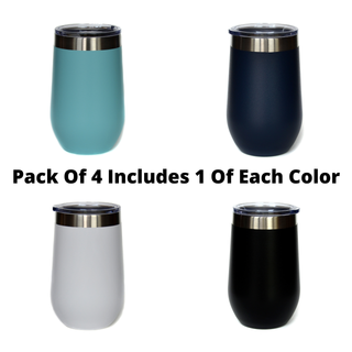 Valentine's Day Roses Are Fine Wine Tumbler Gift For Her: Pink / 12 oz.