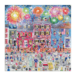 Celebrate The USA 500 Piece Foil Puzzle. Michael Storrings