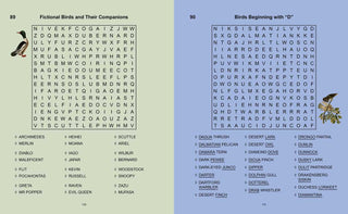 Audubon's Birds Wordsearch by Eric Saunders: Paperback; 128 pages / English