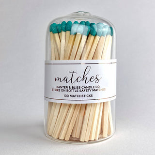 Modern Matchstick Bottle with Striker · 100 Long Safet: Yellow