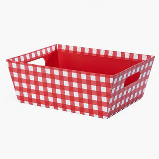 Wide Base Print Market Trays: Holiday Berries X-Large 9.5x12"
