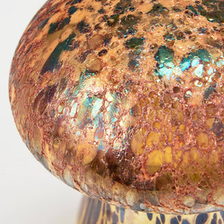 Tortoiseshell Mushroom Figurine