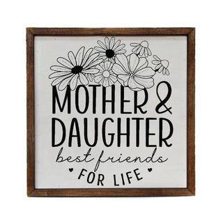 Mother & Daughter Best Friend Home Decor