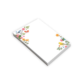 Memo Pad -  Songbirds & Flowers