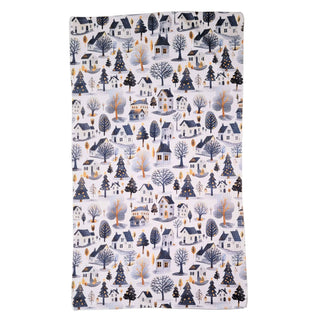 Winter Wonderland Waffle Kitchen Towels - Holiday Decor