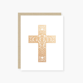 Child of God foil cross: Single card