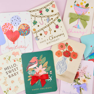 Hello, Sweet Baby Friends Deluxe Greeting Card