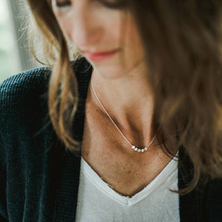 Mothers & Daughters Necklace: Sterling Silver
