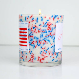 America Candle - Fourth of July