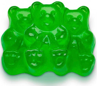 Gourmet Gummy Bears “Granny Smith Apple 🍏” w/ Jar 16OZ