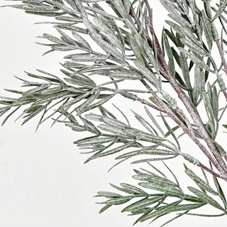 LIMITED BUY - Artificial floral pieces - 9 Choices: Frosted Mistle Toe