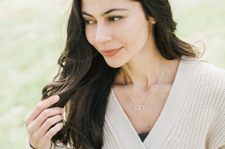 Joined for Life Necklace: Gold Fill