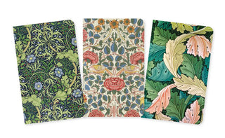 William Morris Set of 3 Mini Notebooks by: Multi-Component - Notebook; 64 pages / English