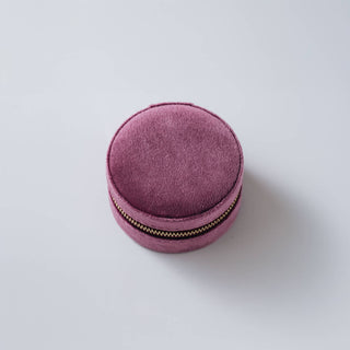 Velvet Jewelry Box – 8 Colors: Sangria