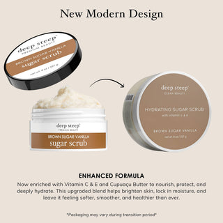 Sugar Scrub - Brown Sugar Vanilla 8oz