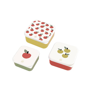 PM994P Set of 3 lunch boxes Apples