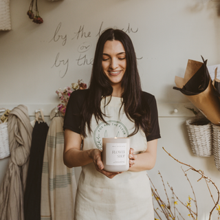 Flower Shop 15 oz Soy Candle, Matte Jar - Home Decor & Gifts