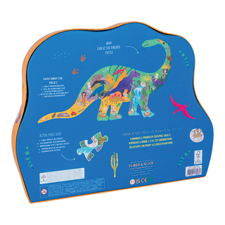 Dino 80pc "Diplodocus" Shaped Jigsaw with Shaped Box
