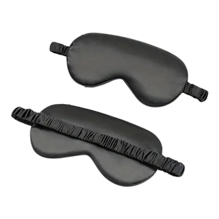 Silky Sleep Eye Mask - Premium Satin - Women's Accessories: Light Purple