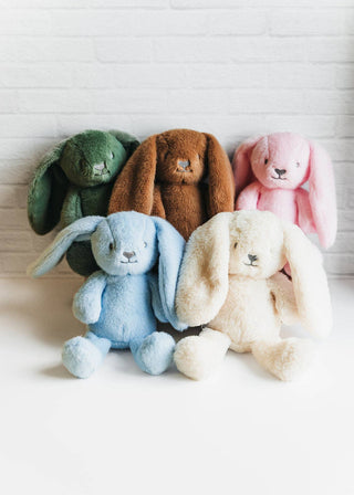 Bea Bunny - Classic Plush Weighted White Baby Toy