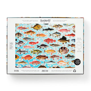 Judgy Fish 1000 Piece Puzzle Brass Monkey