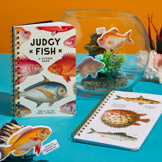 Judgy Fish Sticker Book Brass Monkey