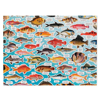 Judgy Fish 1000 Piece Puzzle Brass Monkey