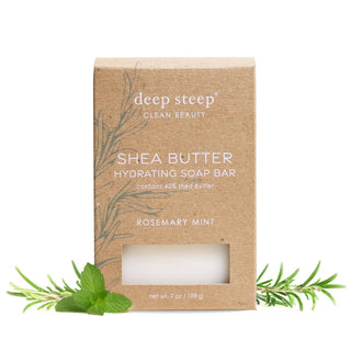 Shea Butter Hydrating Soap Bar - Rosemary Mint 7oz