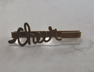 Gold Napkin Holder - Cheer