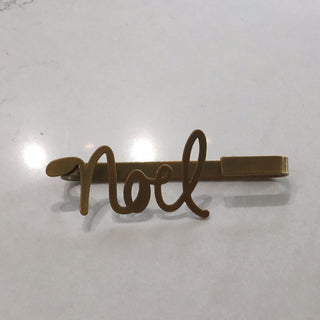 Gold Napkin Holder - Noel