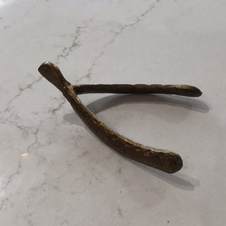 Gold Wishbone